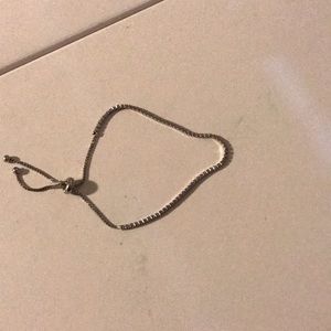 4 FOR 10$ Silver and quartz tennis bracelet